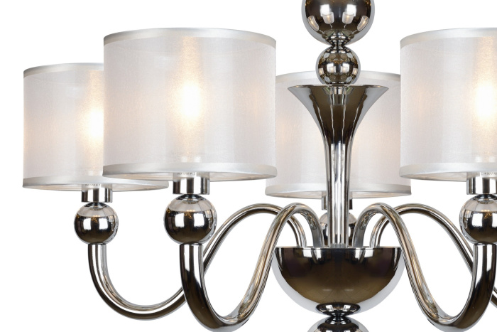 Подвесная люстра iLamp Spring RM1690/5 Хром