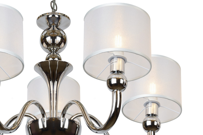 Подвесная люстра iLamp Spring RM1690/5 Хром