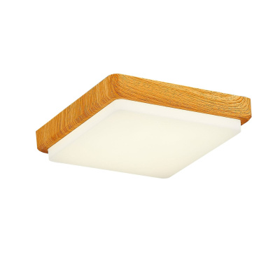 SLE200202-01 Светильник потолочный Светло-коричневый/Белый LED 1*20W