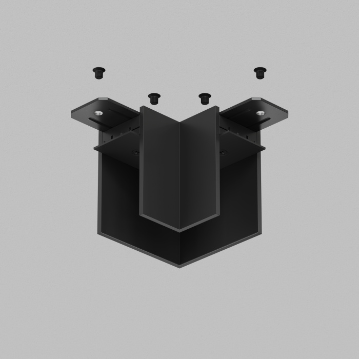 Соединитель для шинопровода Denkirs SMART BASE TR2102-BK