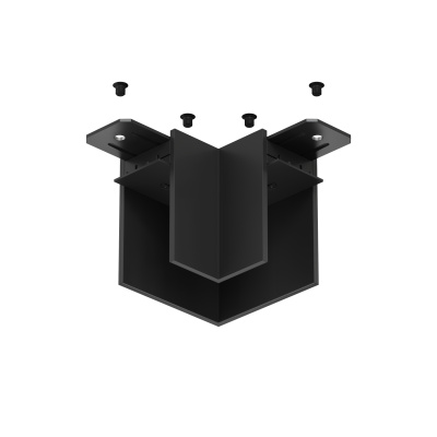 Соединитель для шинопровода Denkirs SMART BASE TR2102-BK