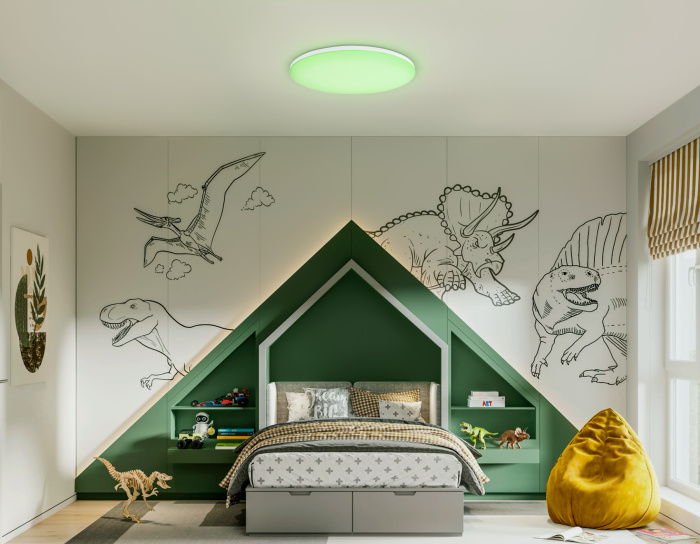 Умный светодиодный светильник Smart Ambrella Light 25W с Wi-Fi, Яндекс Алисой, Tuya, Smart Home, Alexa и ИК пультом Ambrella light FZ2002