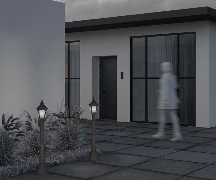 Садово-парковый светильник Maytoni Goiri O028FL-01BZ