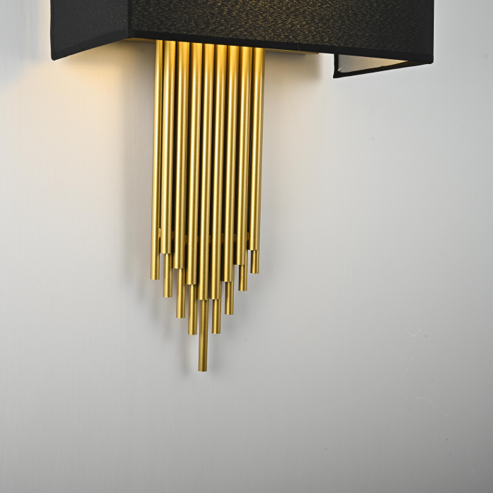 Бра Sohne CG 90-0009 FIORE Black H65 W29 ImperiumLoft