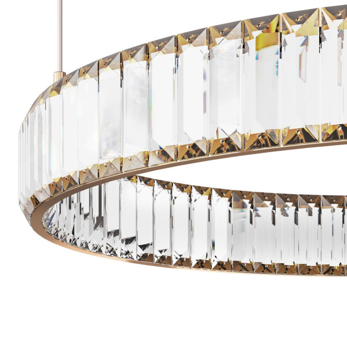 Подвесной светильник Crystal ring 10135/3 Gold LOFT IT