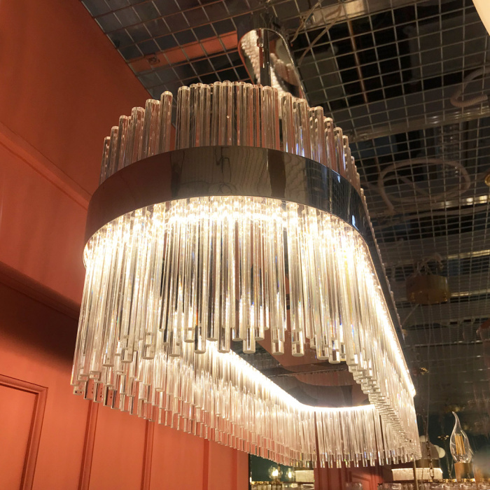 Люстра Cloyd CADANCE-A C1 / L120 см - хром (арт.10576)