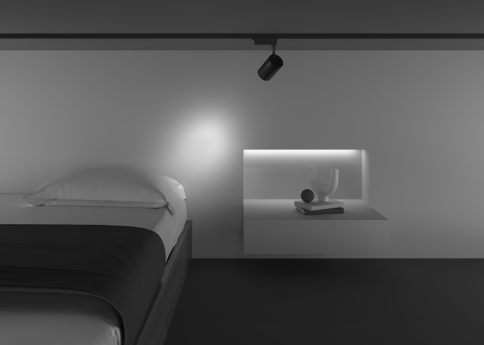 Трековый светильник Maytoni Vuoro TR003-1-10W4K-S-B