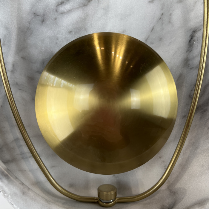 Настенный светильник CLAM Белый мрамор ImperiumLoft