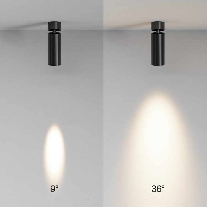 Спот Maytoni Focus LED C055CL-L12W2.7K-SS-B