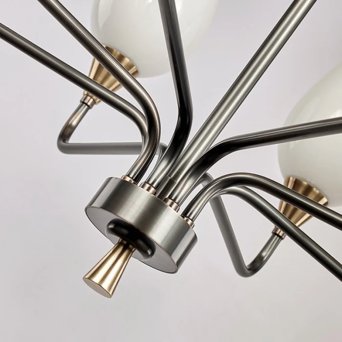 Подвесная люстра VIOLA MILK 6 ImperiumLoft