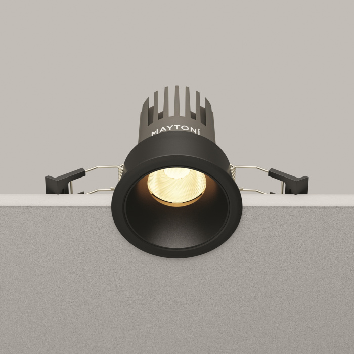 Встраиваемый светильник Maytoni Dip DL115-10W-3K-B