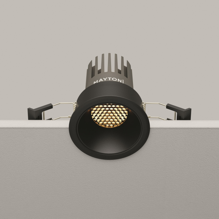 Встраиваемый светильник Maytoni Dip DL115-10W-3K-B