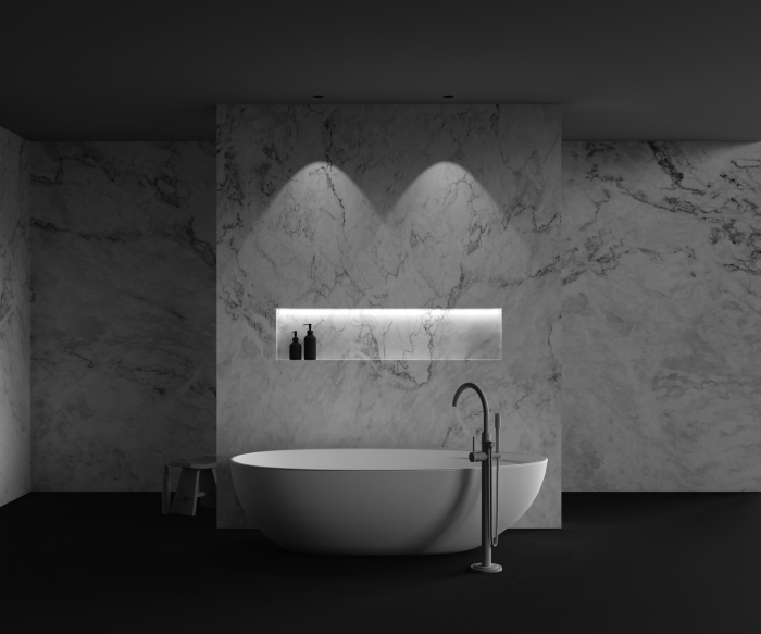 Встраиваемый светильник Maytoni Dip DL115-10W-3K-B