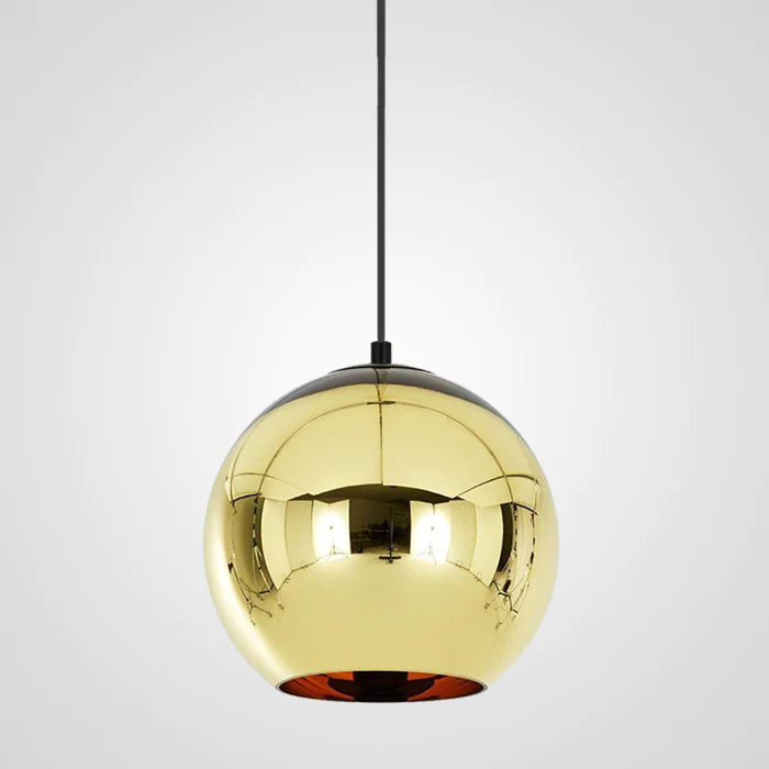 Подвесной светильник Copper Shade Gold D25 ImperiumLoft