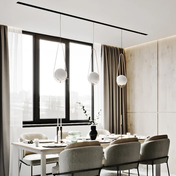 Подвесной светильник HOOP DROP Brass ImperiumLoft