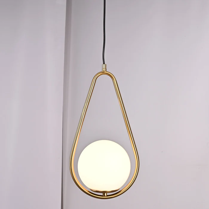 Подвесной светильник HOOP DROP Brass ImperiumLoft