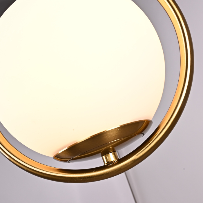 Подвесной светильник HOOP DROP Brass ImperiumLoft