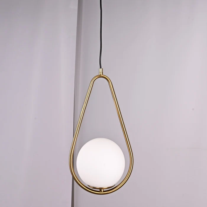 Подвесной светильник HOOP DROP Brass ImperiumLoft