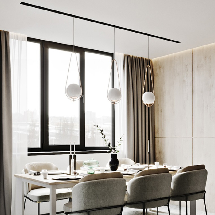 Подвесной светильник HOOP DROP Brass ImperiumLoft