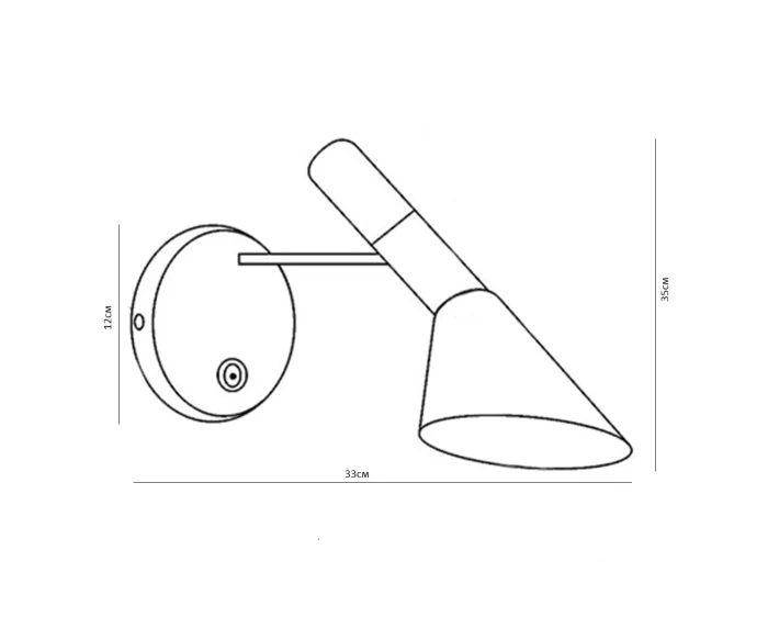 Бра Kink Light 07033W,19