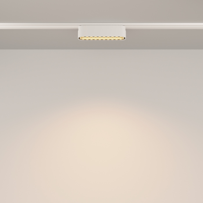 Трековый светильник Maytoni Basis Grid TR084-1-6W3K-W