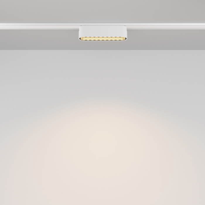 Трековый светильник Maytoni Basis Grid TR084-1-6W3K-W