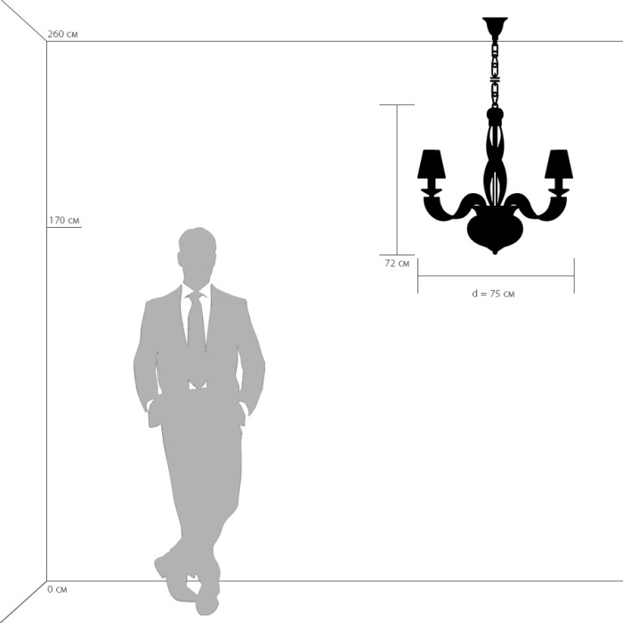 Люстра подвесная Alveare Osgona 702102