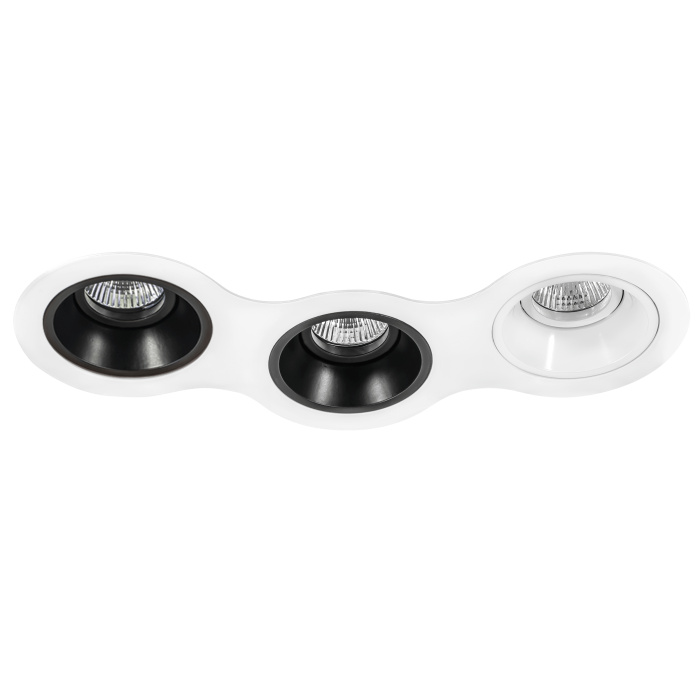 Комплект из светильников и рамки DOMINO Domino Lightstar D696070706