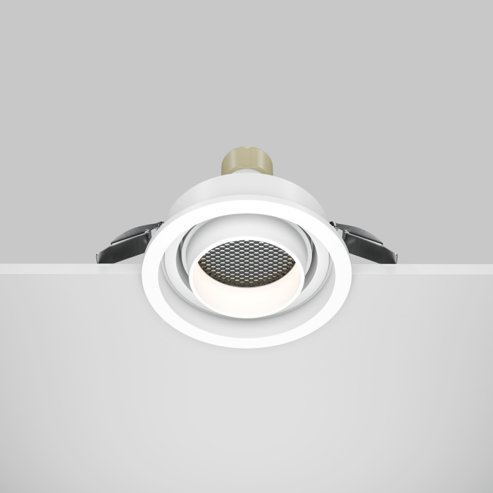 Встраиваемый светильник Maytoni Atom DL113-GU10-01-RD-W