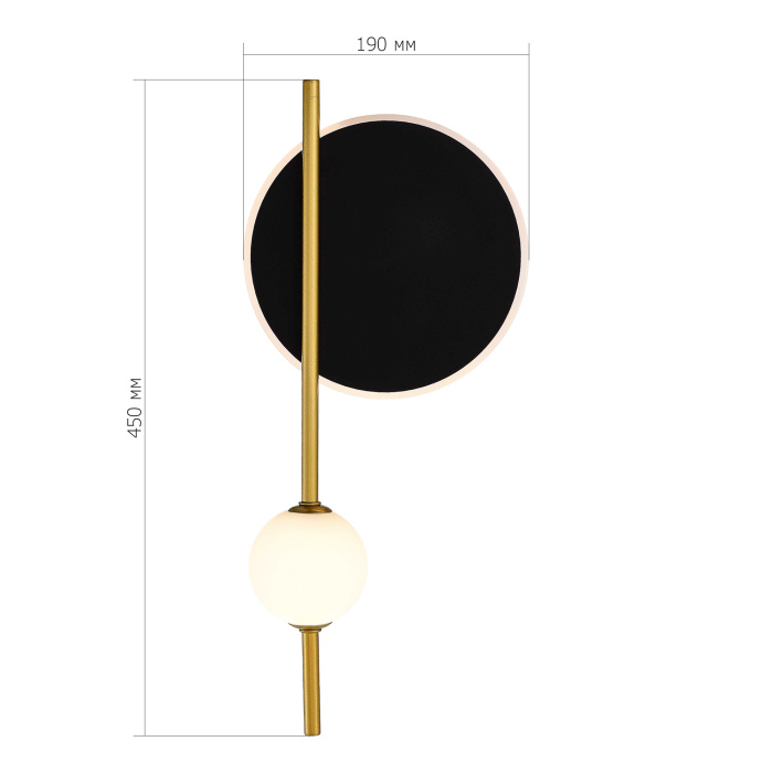 Настенный светильник ST LUCE DALI SL6507.431.02