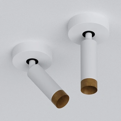 Спот Ledron SAGITONY R1 S40 Dim Wooden Wh