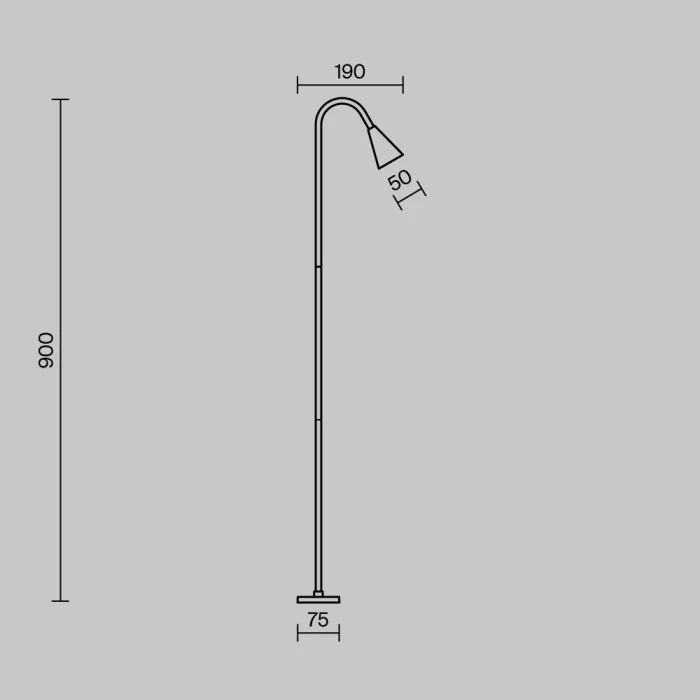Ландшафтный светильник Maytoni Barb O531FL-L3B3K1