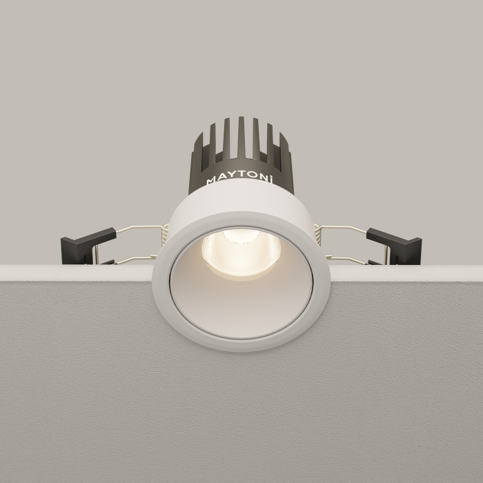Встраиваемый светильник Maytoni Dip DL115-10W-4K-W