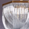 Подвесной светильник Delight Collection Murano L9 brass/clear A001-554 L9 brass/clear