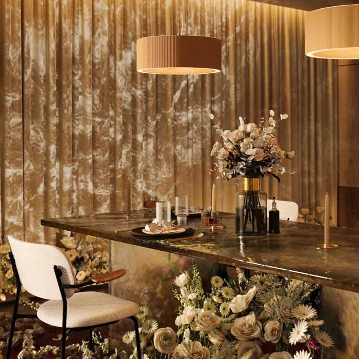 Подвесной светильник Freya Pleating FR5434PL-03BG