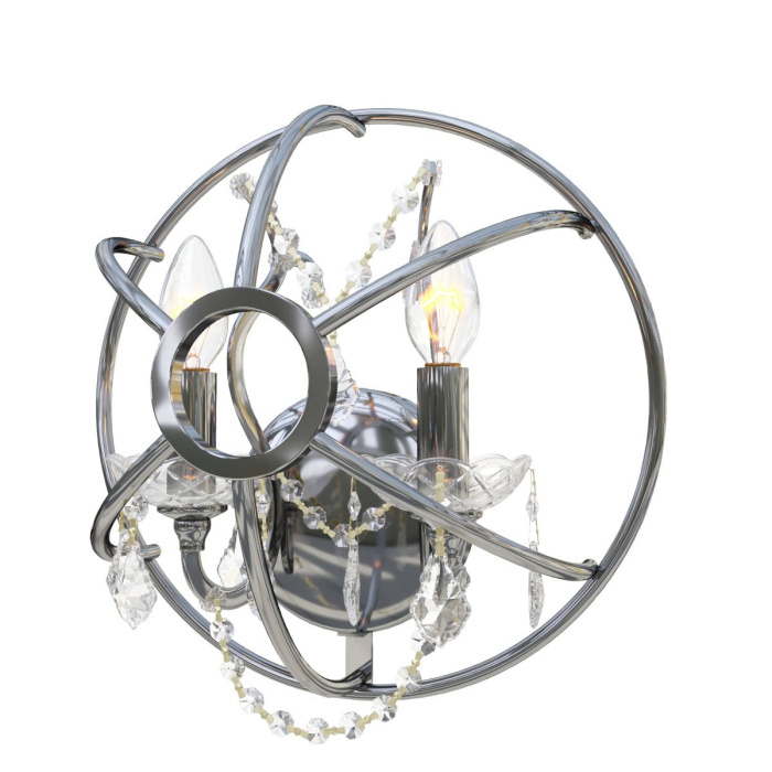 Бра Loft it Foucaults orb crystal LOFT1896W