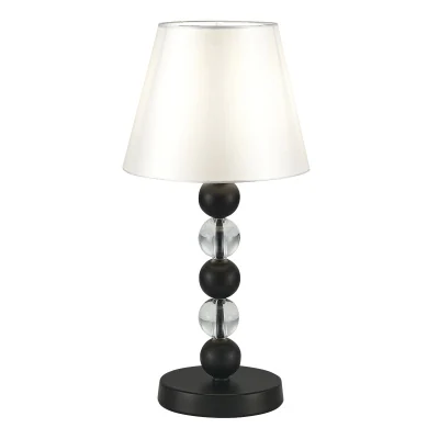 Прикроватная лампа ST-Luce черный/белый E27 1*40W SL2003.404.01