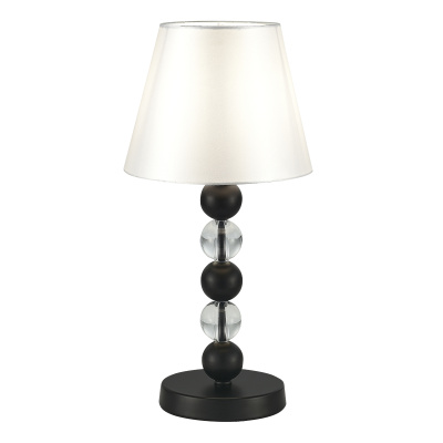 Прикроватная лампа ST-Luce черный/белый E27 1*40W SL2003.404.01