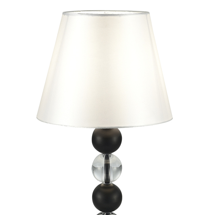 Прикроватная лампа ST-Luce черный/белый E27 1*40W SL2003.404.01