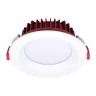 Светильник встраиваемый Белый LED 1*18W 3000K 1 440Lm Ra80 100° IP44 D140xH52 100-240VV ST752.538.18