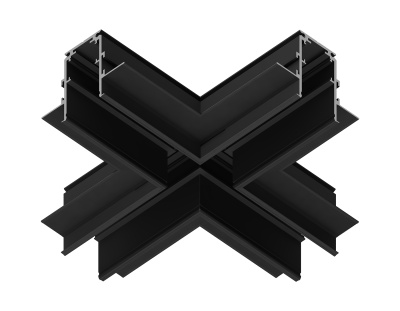 Коннектор х-образный для встраиваемого шинопровода Magnetic Ambrella light GL3358