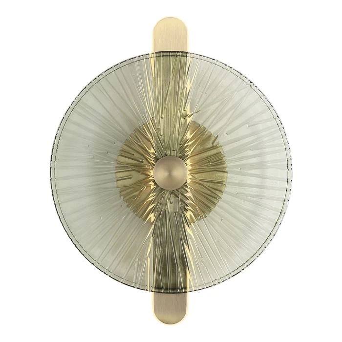 Светильник настенный ST-Luce бронза/зелёный LED 1*11W 4000K SL6141.321.01