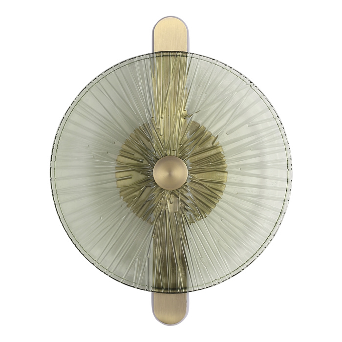 Светильник настенный ST-Luce бронза/зелёный LED 1*11W 4000K SL6141.321.01