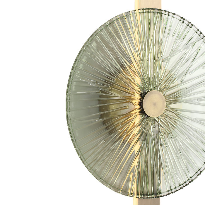 Светильник настенный ST-Luce бронза/зелёный LED 1*11W 4000K SL6141.321.01