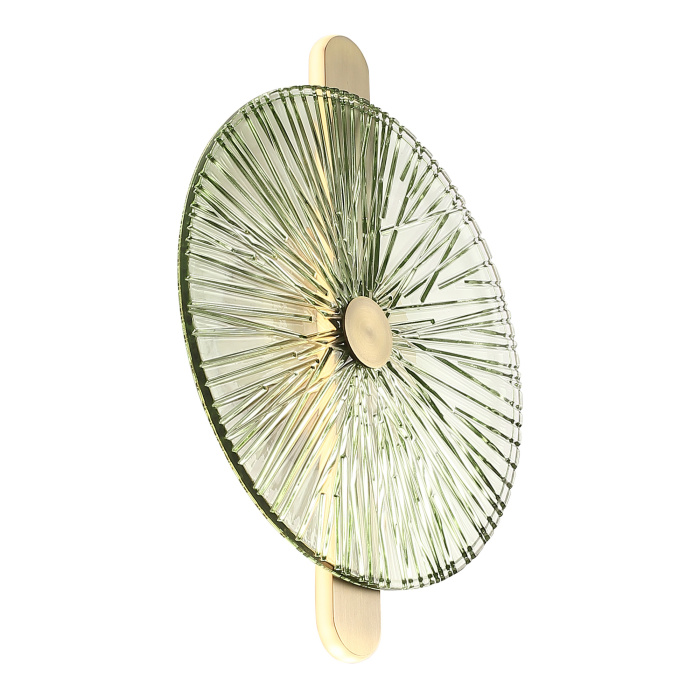 Светильник настенный ST-Luce бронза/зелёный LED 1*11W 4000K SL6141.321.01