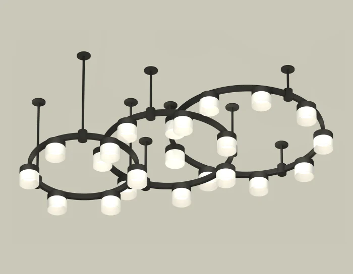 Комплект подвесного светильника Techno Ring с акрилом Ambrella light XR92222210