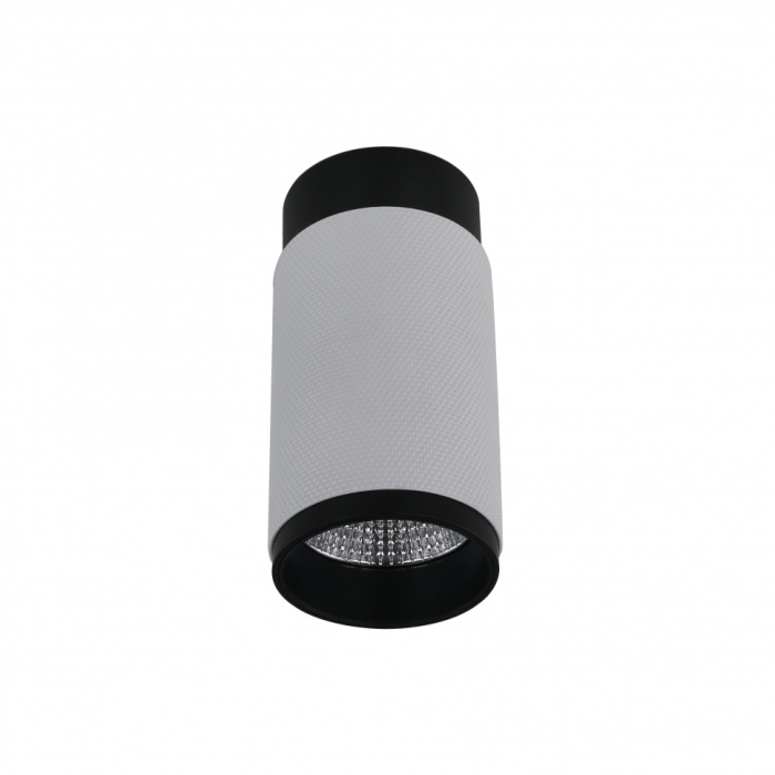 Светильник накладной iLedex Delta 1954-10W-3000K-36 BK+WH