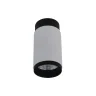 Светильник накладной iLedex Delta 1954-10W-3000K-36 BK+WH