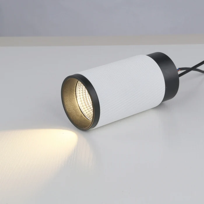 Светильник накладной iLedex Delta 1954-10W-3000K-36 BK+WH