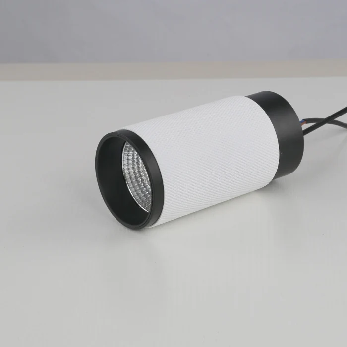Светильник накладной iLedex Delta 1954-10W-3000K-36 BK+WH